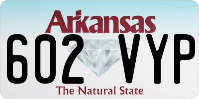 AR license plate 602VYP