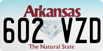 AR license plate 602VZD