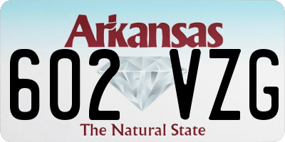 AR license plate 602VZG