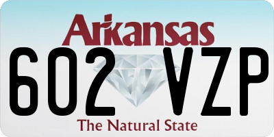 AR license plate 602VZP