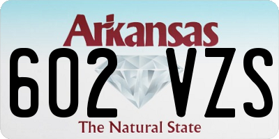 AR license plate 602VZS
