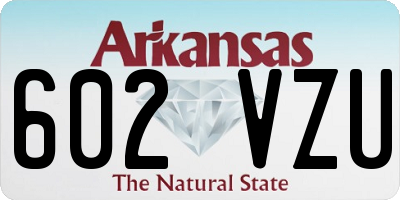 AR license plate 602VZU