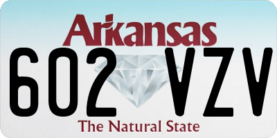AR license plate 602VZV