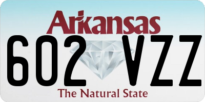 AR license plate 602VZZ