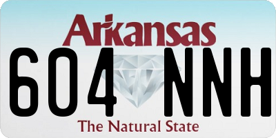 AR license plate 604NNH