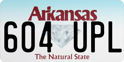 AR license plate 604UPL