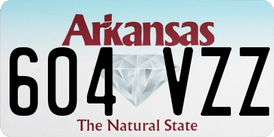 AR license plate 604VZZ