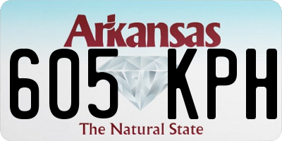 AR license plate 605KPH