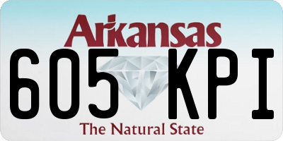 AR license plate 605KPI