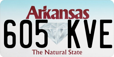AR license plate 605KVE