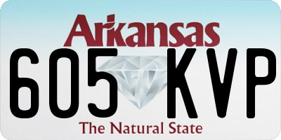 AR license plate 605KVP