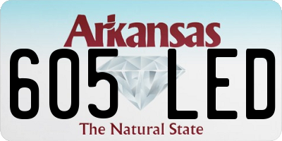 AR license plate 605LED