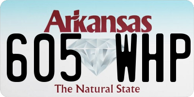 AR license plate 605WHP