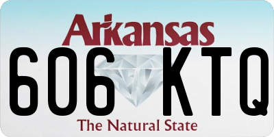 AR license plate 606KTQ