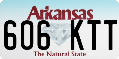 AR license plate 606KTT