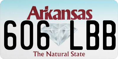 AR license plate 606LBB