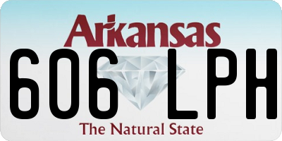 AR license plate 606LPH