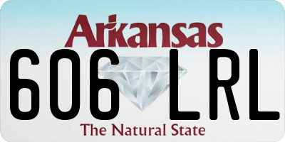 AR license plate 606LRL