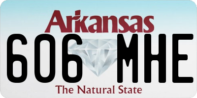 AR license plate 606MHE