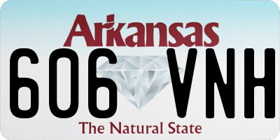 AR license plate 606VNH