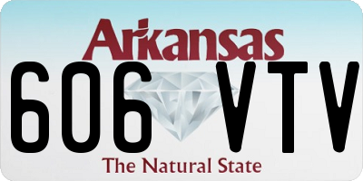 AR license plate 606VTV