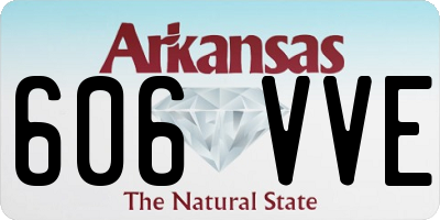 AR license plate 606VVE