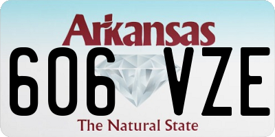 AR license plate 606VZE