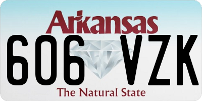 AR license plate 606VZK