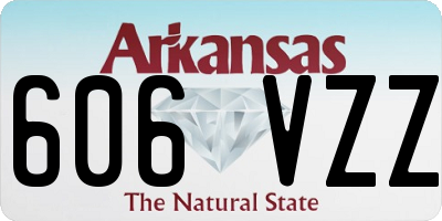 AR license plate 606VZZ