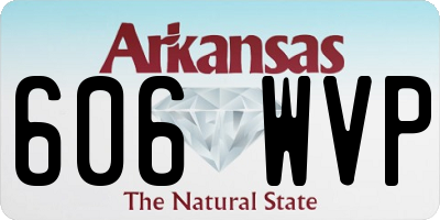 AR license plate 606WVP