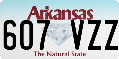 AR license plate 607VZZ