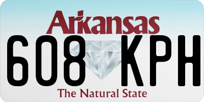 AR license plate 608KPH