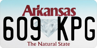 AR license plate 609KPG