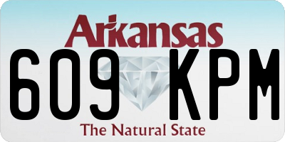 AR license plate 609KPM