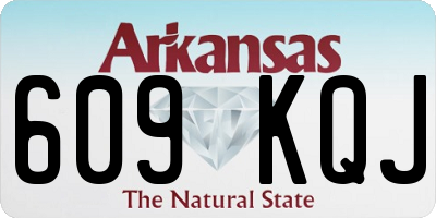 AR license plate 609KQJ