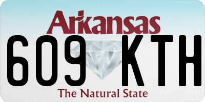 AR license plate 609KTH