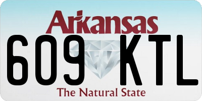 AR license plate 609KTL