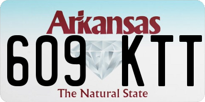 AR license plate 609KTT