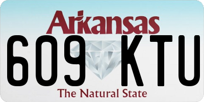 AR license plate 609KTU