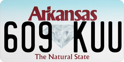 AR license plate 609KUU