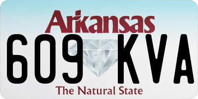 AR license plate 609KVA