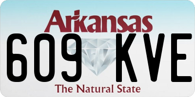 AR license plate 609KVE