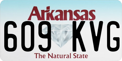 AR license plate 609KVG