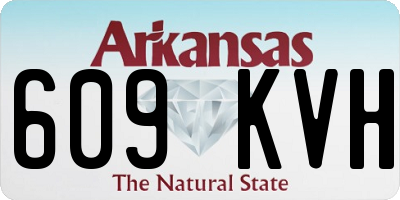 AR license plate 609KVH