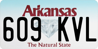 AR license plate 609KVL