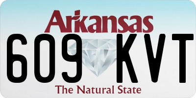 AR license plate 609KVT