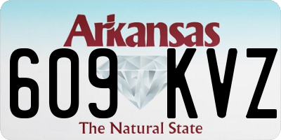 AR license plate 609KVZ