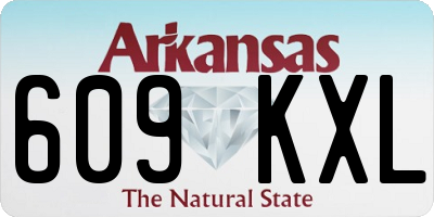 AR license plate 609KXL