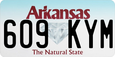 AR license plate 609KYM