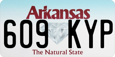 AR license plate 609KYP